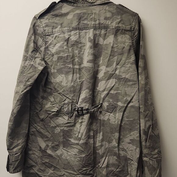 Old Navy Camo Shirt Jacket Lightweight S - Picture 5 of 10